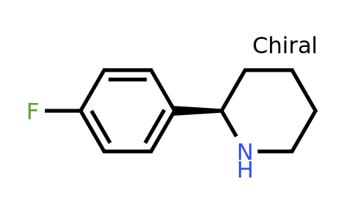 CAS 1187468-21-8 | (R)-2-(4-Fluorophenyl)piperidine
