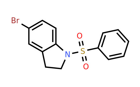 CAS 118757-04-3 | 5-Bromo-1-(phenylsulfonyl)indoline