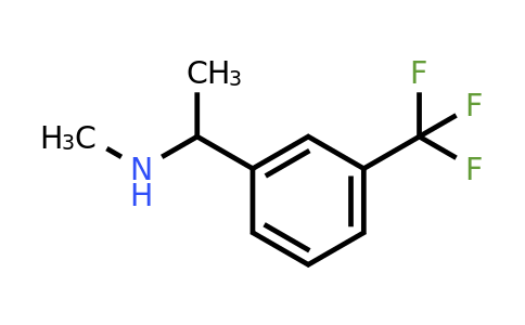 CAS 118761-99-2 | N-Methyl-1-(3-(trifluoromethyl)phenyl)ethanamine