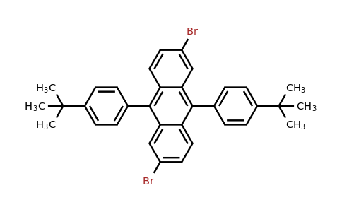 CAS 1187763-68-3 | 2,6-Dibromo-9,10-bis(4-(tert-butyl)phenyl)anthracene