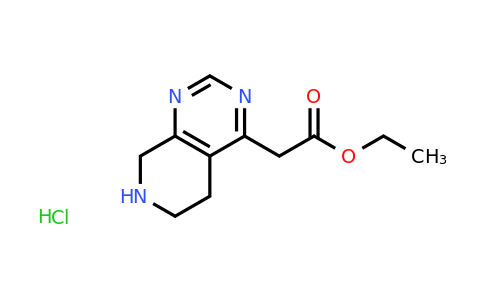 CAS 1187830-52-9 | ethyl 2-{5H,6H,7H,8H-pyrido[3,4-d]pyrimidin-4-yl}acetate hydrochloride
