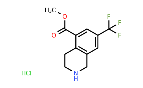 CAS 1187830-67-6 | methyl 7-(trifluoromethyl)-1,2,3,4-tetrahydroisoquinoline-5-carboxylate hydrochloride