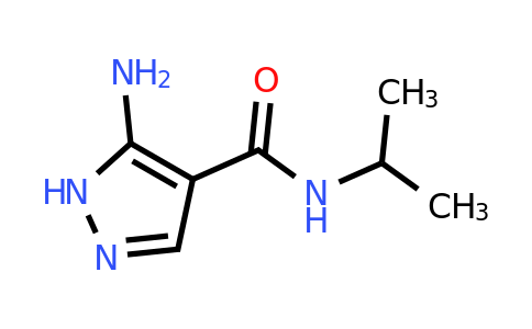 CAS 1187860-48-5 | 5-Amino-N-(propan-2-yl)-1H-pyrazole-4-carboxamide