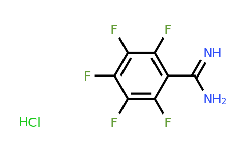 CAS 1187927-16-7 | 2,3,4,5,6-Pentafluoro-benzamidine hydrochloride