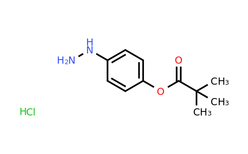 CAS 1187927-89-4 | 2,2-Dimethyl-propionic acid 4-hydrazino-phenyl ester hydrochloride
