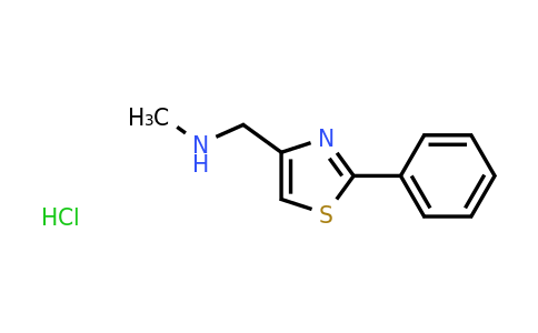CAS 1187928-00-2 | Methyl-(2-phenyl-thiazol-4-ylmethyl)-amine hcl