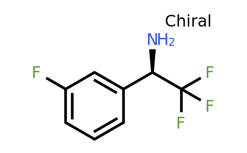 CAS 1187928-53-5 | (R)-2,2,2-Trifluoro-1-(3-fluoro-phenyl)-ethylamine