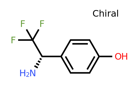 CAS 1187928-59-1 | (S)-4-(1-Amino-2,2,2-trifluoro-ethyl)-phenol