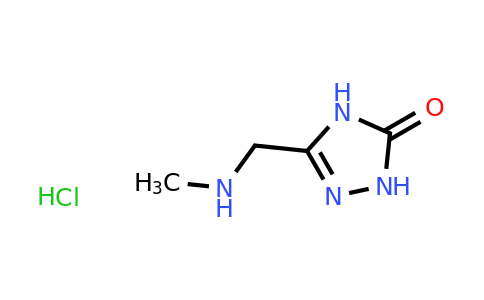 CAS 1187928-77-3 | 5-Methylaminomethyl-2,4-dihydro-[1,2,4]triazol-3-one hydrochloride
