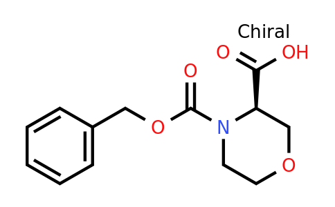 CAS 1187928-95-5 | 4-Cbz-3(R)-morpholinecarboxylic acid