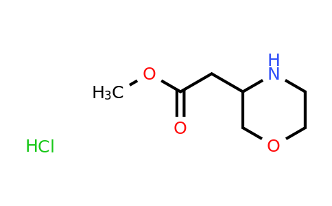 CAS 1187929-21-0 | Morpholin-3-yl-acetic acid methyl ester hydrochloride