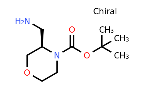 CAS 1187929-33-4 | tert-butyl (3R)-3-(aminomethyl)morpholine-4-carboxylate