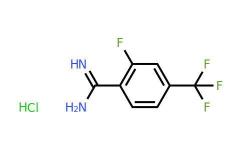CAS 1187929-47-0 | 2-Fluoro-4-trifluoromethyl-benzamidine hydrochloride