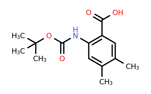 CAS 1187930-37-5 | 2-Bocamino-4,5-dimethyl-benzoic acid