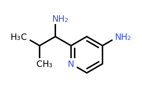 CAS 1187930-39-7 | 2-(1-Amino-2-methyl-propyl)-pyridin-4-ylamine