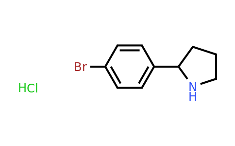 CAS 1187930-57-9 | 2-(4-Bromo-phenyl)-pyrrolidine hydrochloride