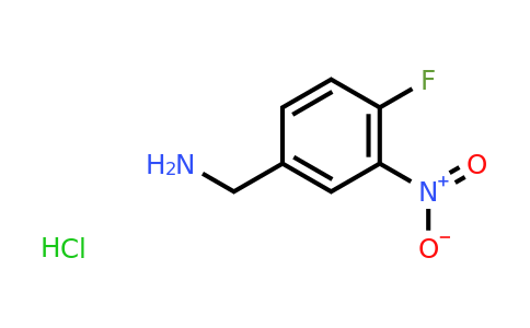CAS 1187930-69-3 | 4-Fluoro-3-nitro-benzylamine hydrochloride
