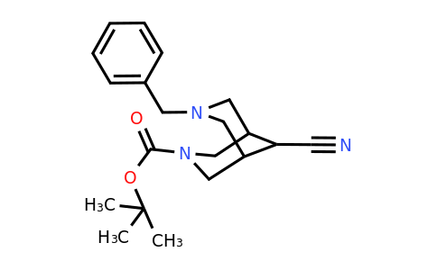 CAS 1187930-76-2 | 7-Benzyl-9-cyano-3,7-diaza-bicyclo[3.3.1]nonane-3-carboxylic acid tert-butyl ester