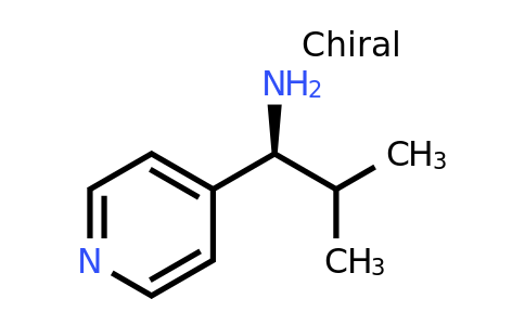 CAS 1187930-95-5 | (S)-2-Methyl-1-pyridin-4-yl-propylamine