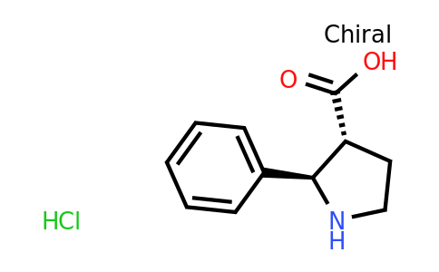 CAS 1187931-65-2 | trans-2-Phenyl-pyrrolidine-3-carboxylic acid hydrochloride