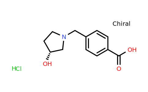 CAS 1187931-68-5 | (R)-4-(3-Hydroxy-pyrrolidin-1-ylmethyl)-benzoic acid hydrochloride