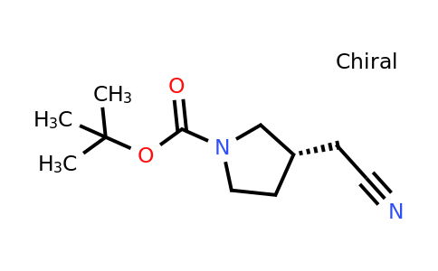 CAS 1187931-76-5 | (S)-3-Cyanomethyl-pyrrolidine-1-carboxylic acid tert-butyl ester