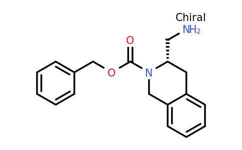 CAS 1187932-04-2 | (S)-3-Aminomethyl-3,4-dihydro-1H-isoquinoline-2-carboxylic acid benzyl ester