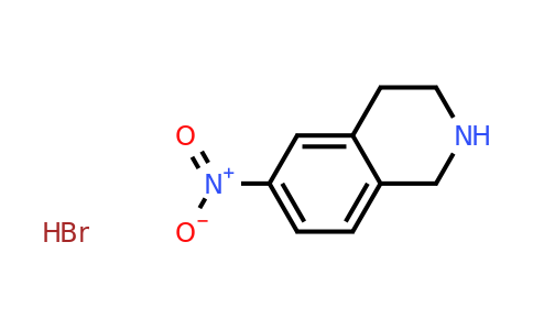 CAS 1187932-26-8 | 6-Nitro-1,2,3,4-tetrahydro-isoquinoline hydrobromide