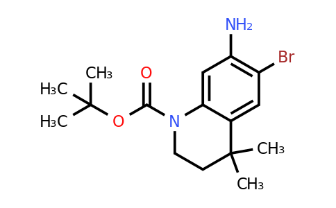 CAS 1187932-29-1 | 7-Amino-1-Boc-6-bromo-4,4-dimethyl-3,4-dihydro-2H-quinoline
