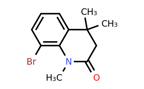 CAS 1187932-46-2 | 8-Bromo-1,4,4-trimethyl-3,4-dihydro-1H-quinolin-2-one