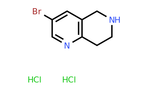 CAS 1187932-53-1 | 3-Bromo-5,6,7,8-tetrahydro-[1,6]naphthyridine dihydrochloride