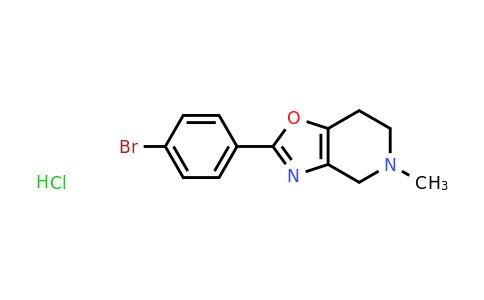 CAS 1187932-71-3 | 2-(4-Bromo-phenyl)-5-methyl-4,5,6,7-tetrahydro-oxazolo[4,5-c]pyridine hydrochloride