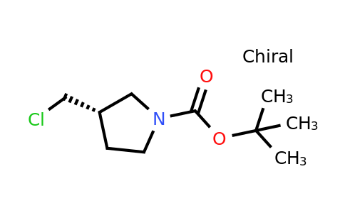 CAS 1187932-75-7 | (S)-Tert-butyl 3-(chloromethyl)pyrrolidine-1-carboxylate