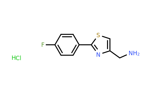 CAS 1187932-83-7 | C-[2-(4-Fluoro-phenyl)-thiazol-4-yl]-methylamine hydrochloride