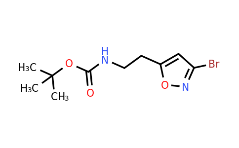 CAS 1187932-88-2 | [2-(3-Bromo-isoxazol-5-yl)-ethyl]-carbamic acid tert-butyl ester