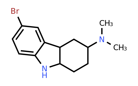 CAS 1187932-90-6 | (6-Bromo-2,3,4,4A,9,9A-hexahydro-1H-carbazol-3-YL)-dimethyl-amine