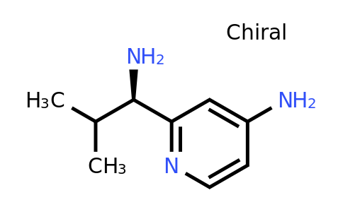 CAS 1187933-00-1 | (R)-2-(1-Amino-2-methyl-propyl)-pyridin-4-ylamine