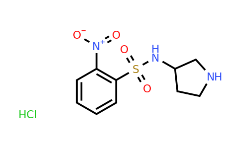 CAS 1187933-02-3 | 2-Nitro-N-pyrrolidin-3-yl-benzenesulfonamide hydrochloride