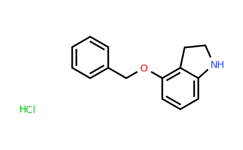 CAS 1187933-10-3 | 4-Benzyloxy-2,3-dihydro-1H-indole hydrochloride