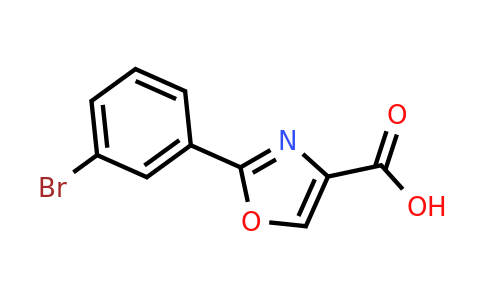 CAS 1187933-11-4 | 2-(3-Bromo-phenyl)-oxazole-4-carboxylic acid
