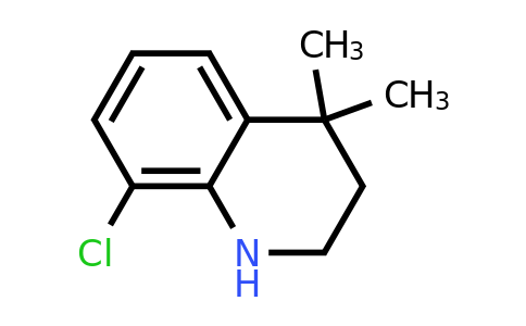 CAS 1187933-17-0 | 8-Chloro-4,4-dimethyl-1,2,3,4-tetrahydro-quinoline