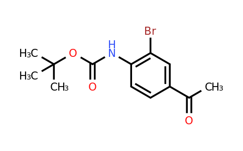 CAS 1187933-25-0 | (4-Acetyl-2-bromo-phenyl)-carbamic acid tert-butyl ester