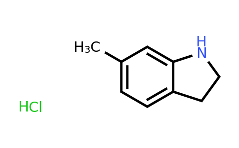 CAS 1187933-32-9 | 6-Methyl-2,3-dihydro-1H-indole hydrochloride
