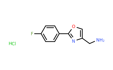 CAS 1187933-51-2 | C-[2-(4-Fluoro-phenyl)-oxazol-4-yl]-methylamine hydrochloride