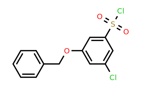CAS 1187966-49-9 | 3-(Benzyloxy)-5-chlorobenzenesulfonyl chloride