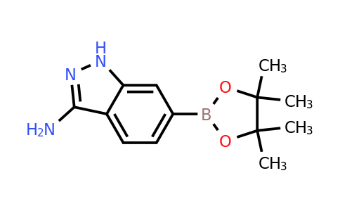 CAS 1187968-75-7 | 6-(4,4,5,5-Tetramethyl-1,3,2-dioxaborolan-2-YL)-1H-indazol-3-amine