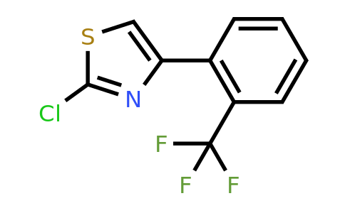 CAS 1188038-00-7 | 2-chloro-4-[2-(trifluoromethyl)phenyl]-1,3-thiazole