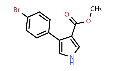 CAS 1188083-12-6 | Methyl 4-(4-bromophenyl)-1H-pyrrole-3-carboxylate