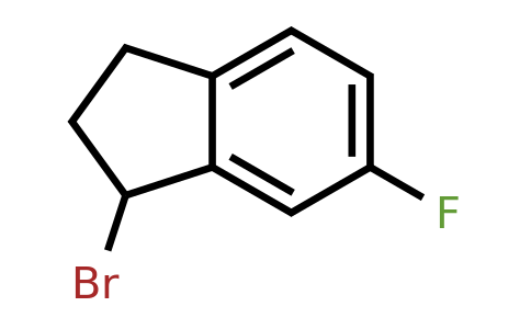 CAS 1188147-00-3 | 1-Bromo-6-fluoro-2,3-dihydro-1H-indene