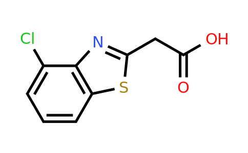 CAS 1188165-88-9 | 2-(4-Chlorobenzo[d]thiazol-2-yl)acetic acid